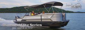 Sun Catcher Pontoons Diamond Elite 326 SS